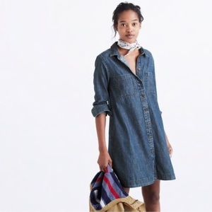 Madewell denim shirt dress